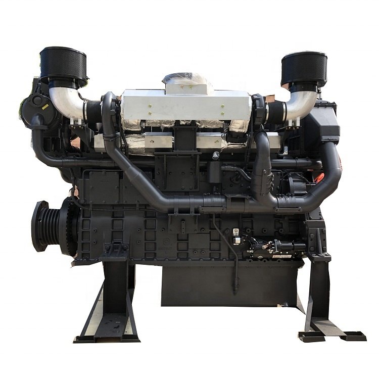 SDEC Shangchai Dongfeng Boat Motor 1000hp Marine Engine SC33W1000CA2 Boat Engine
